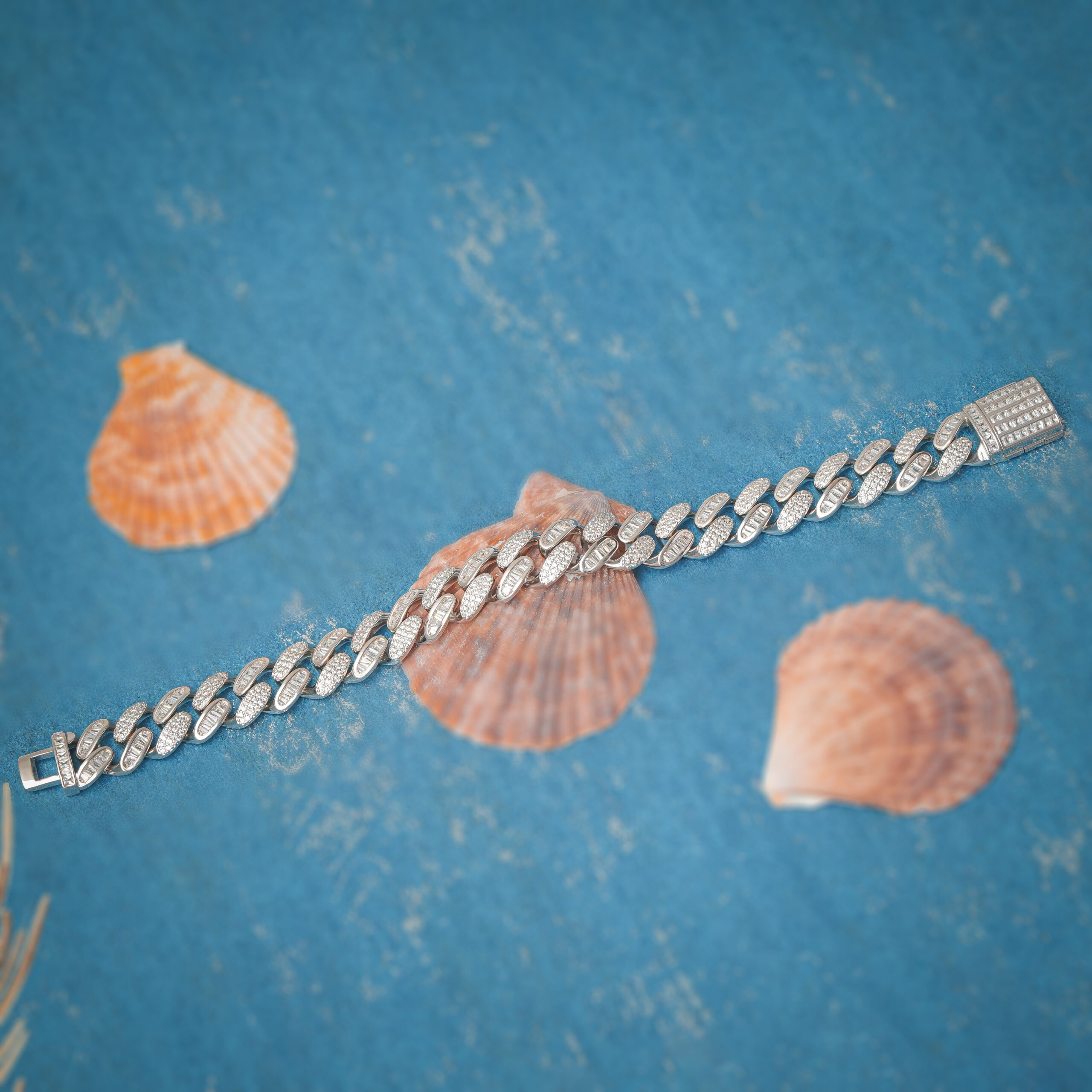 Silver 925 Men's choki Design Bracelet