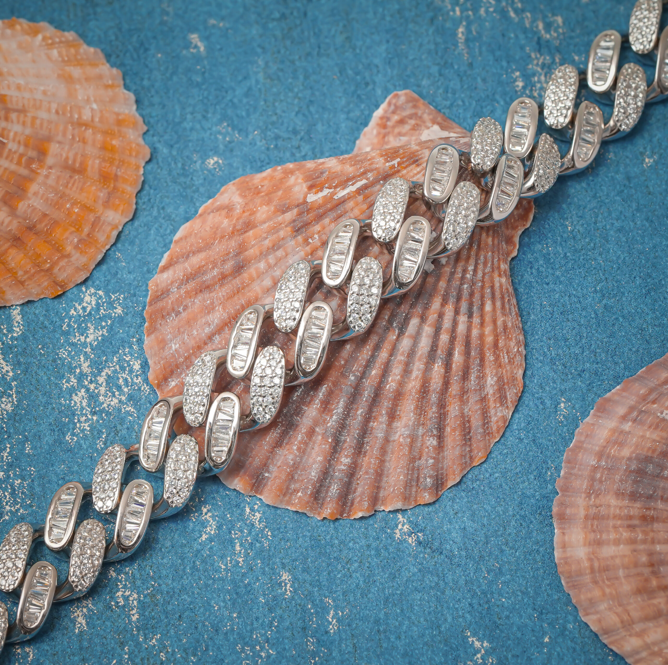 Silver 925 Men's choki Design Bracelet - Image 3