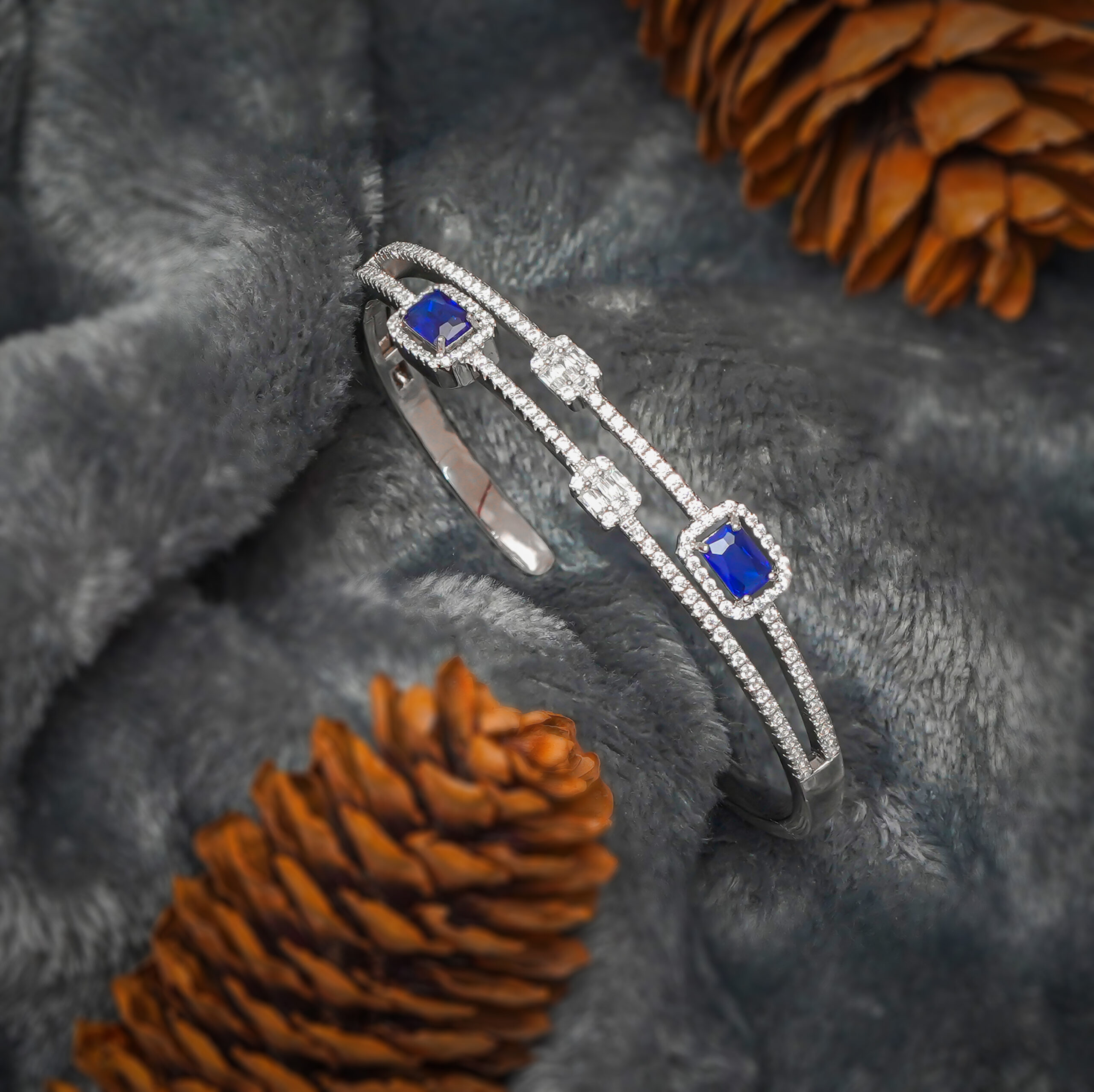 Women's Bracelet Freddie Blue Diamond