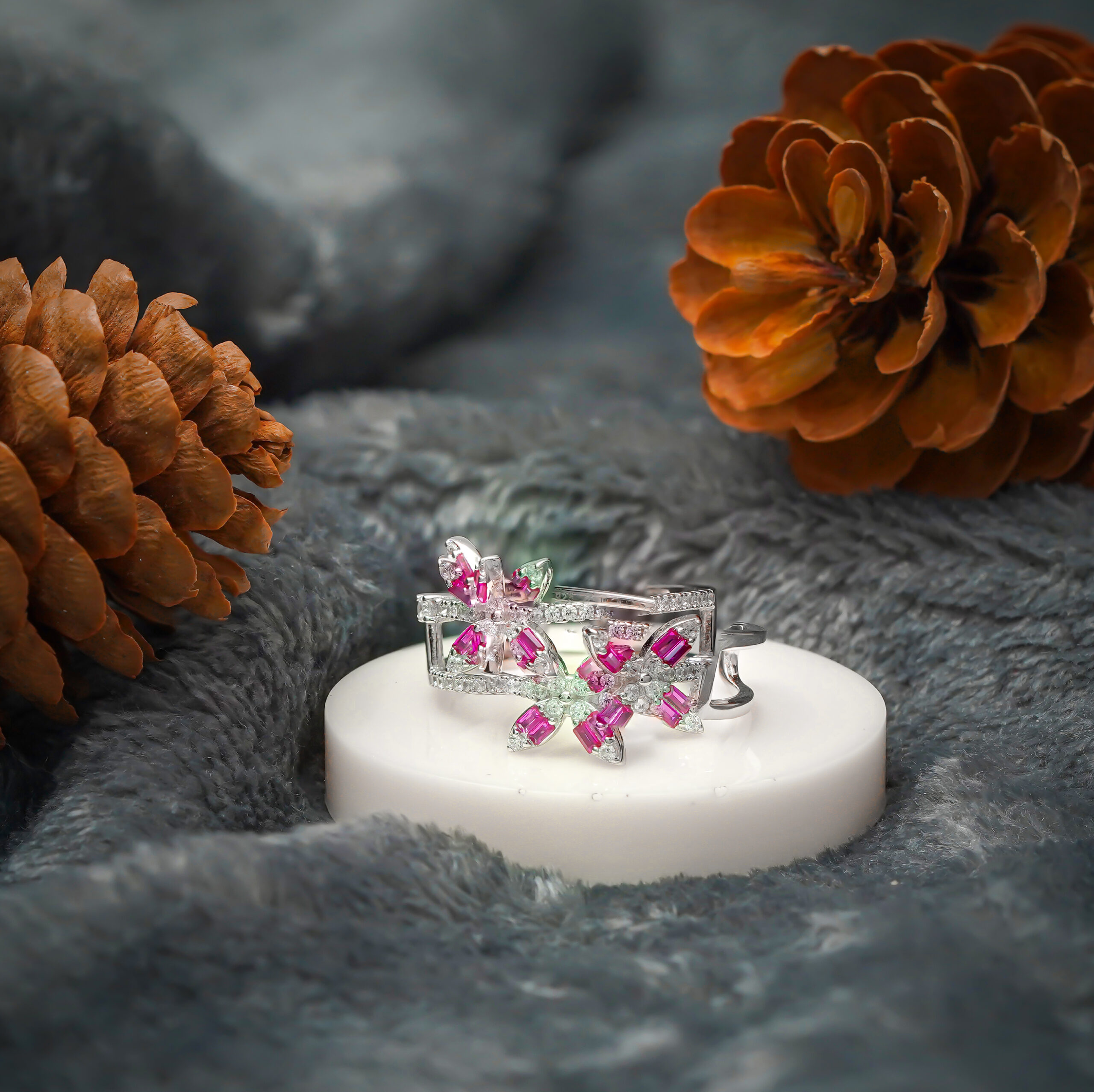 Women's Bracelet Pink Diamond - Image 3